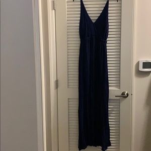 Lulu’s Strappy Navy Maxi Dress
